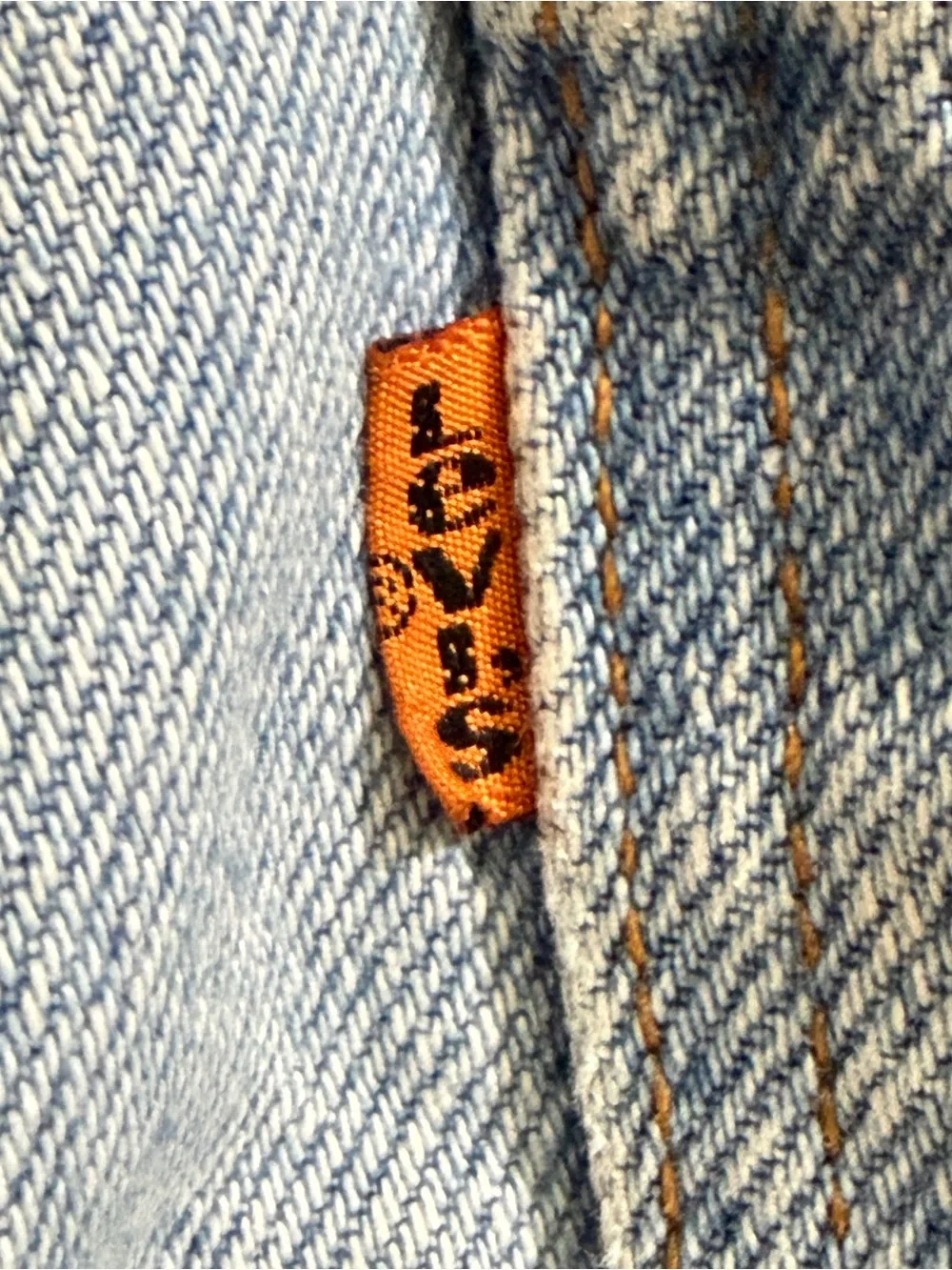 Vintage Levis 560 Orange Tab Jeans Men 32x30.5 Loose Baggy 90s Relaxed LightWash